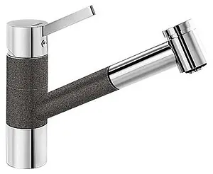 Смеситель для кухни с выдвижным изливом Blanco Tivo-s антрацит 517610 Смеситель для кухни с выдвижным изливом Blanco Tivo-s антрацит 517610, 1