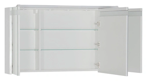 Шкаф-зеркало Aquanet Лайн 120 белый 00164935