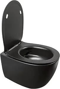 Унитаз подвесной безободковый ISVEA Sentimenti Neo черный матовый 10AR02010SV-2N Унитаз подвесной безободковый ISVEA Sentimenti Neo черный матовый 10AR02010SV-2N, 4