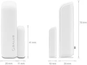 Датчик открытия дверей и окон Salus SMART HOME белый SW600 Датчик открытия дверей и окон Salus SMART HOME белый SW600, 2