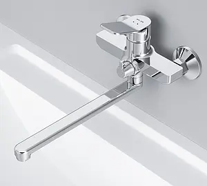 Смеситель для ванны с длинным изливом Am.Pm X-Joy хром F85A90000 Смеситель для ванны с длинным изливом Am.Pm X-Joy хром F85A90000, 3