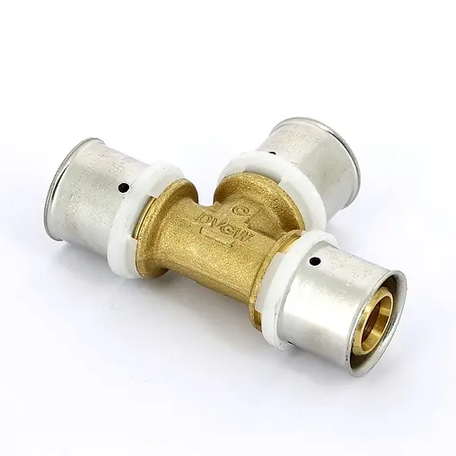 Тройник пресс соединительный 26мм x 26мм x 26мм Uni-fitt 706G8880 Тройник пресс соединительный 26мм x 26мм x 26мм Uni-fitt 706G8880