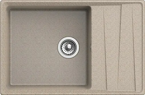 Мойка кухонная GranFest Level LV-760L песочный