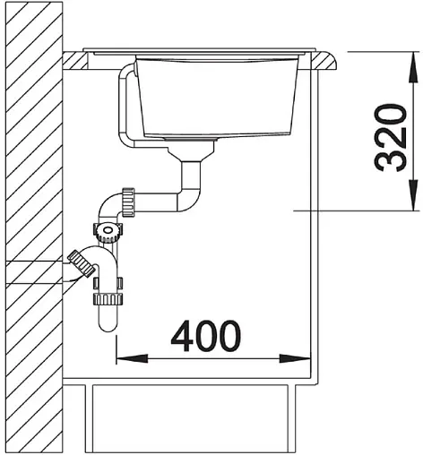 Мойка кухонная Blanco Zenar XL 6S 100 L белый 524001
