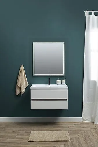 Зеркало с подсветкой Aquanet Nova Lite 75 дуб рошелье 00242258