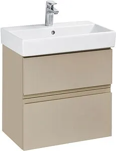 Тумба-умывальник подвесная Roca Oleta 60 капучино A857639515+3274C400Y Тумба-умывальник подвесная Roca Oleta 60 капучино A857639515+3274C400Y, 1