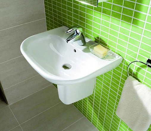 Раковина Jika Olymp 55 белый 8106120001049 Раковина Jika Olymp 55 белый 8106120001049