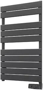 Полотенцесушитель электрический лесенка Atlantic Adelis 984x556 ANT 500W антрацит матовый 002240, 1