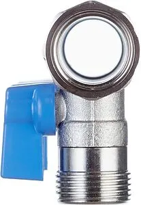 Коллектор запорный проходной 2 отвода синий ¾"в/н x ¾"ек Henco VB050502-BLAUW Коллектор запорный проходной 2 отвода синий ¾"в/н x ¾"ек Henco VB050502-BLAUW, 4