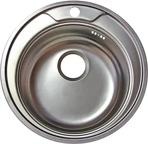 Мойка кухонная Vladiks нержавеющая сталь L-449 Мойка кухонная Vladiks нержавеющая сталь L-449, 1