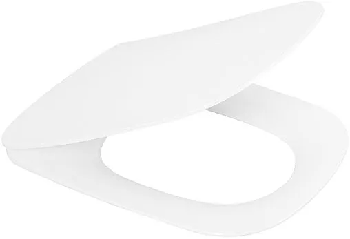 Крышка-сиденье для унитаза с микролифтом Cezares Lux белый CZR-159-SC Крышка-сиденье для унитаза с микролифтом Cezares Lux белый CZR-159-SC