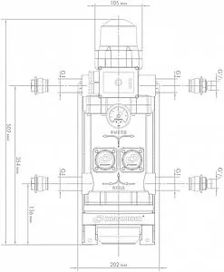 Насос для повышения давления Джилекс Комфорт Про 60/30 4002 Насос для повышения давления Джилекс Комфорт Про 60/30 4002, 5