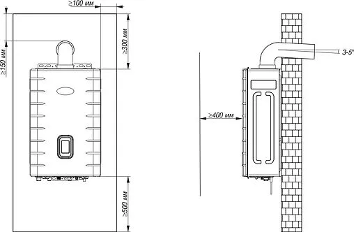 Настенный газовый котел двухконтурный турбированный 15кВт Kiturami World Alpha 15 A21E220259