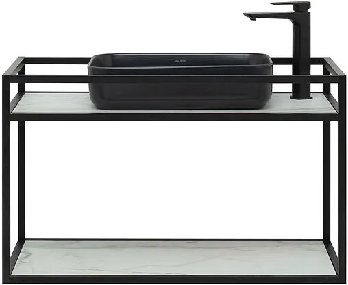 Консоль подвесная Allen Brau Liberty 90 чёрный браш 1.33003.BB+