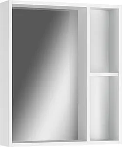 Шкаф-зеркало Айсберг Агата 60 белый DA6702HZ, 1