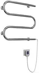 Полотенцесушитель электрический М-образный Royal Thermo Электро 25 М-обр 500х500 полированная сталь RTM20.500.500.E