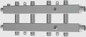 Коллектор распределительный 5 контуров 1¼"н x 1"н Север-КМ5(Aisi) 1915025 Коллектор распределительный 5 контуров 1¼"н x 1"н Север-КМ5(Aisi) 1915025, 3