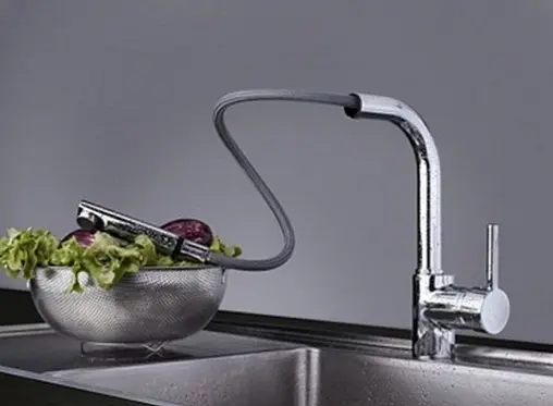 Смеситель для кухни с выдвижным изливом Teka ARK 938 хром 239381210