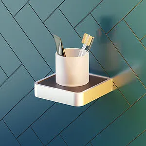 Стакан Damixa Jupiter чёрный матовый/алюминий DA7734300, 5