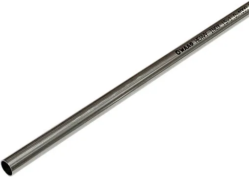 Труба из нержавеющей стали WAAG Heavy Inox 15 x 1.0 мм глянцевая штанга 4м WG.900.304.1510S Труба из нержавеющей стали WAAG Heavy Inox 15 x 1.0 мм глянцевая штанга 4м WG.900.304.1510S