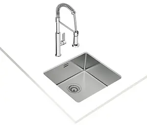 Мойка кухонная Teka Be Linea RS15 45.40 нержавеющая сталь полированная 115000006, 4