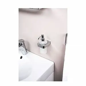 Дозатор для жидкого мыла Aquanet хром 5781-1 Дозатор для жидкого мыла Aquanet хром 5781-1, 3