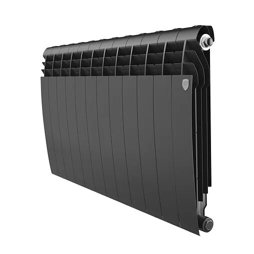 Радиатор биметаллический 12 секций Royal Thermo Biliner B 500 Noir Sable RTBB350012