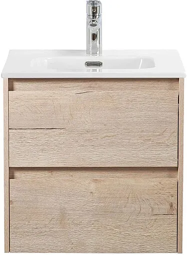 Тумба-умывальник подвесная BelBagno KRAFT 50 Rovere Galifax Bianco KRAFT-500-2C-SO-RGB+BB500ETL