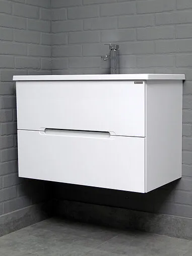 Тумба-умывальник подвесной Домино Malta 80 белый DM4501T+1WH302251