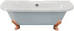 Ванна из искусственного камня Esse Capri 170x75 ножки бронза Ванна из искусственного камня Esse Capri 170x75 ножки бронза