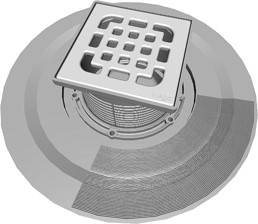 Трап вертикальный Set Viega Advantix 4926 100x100мм 556914 Трап вертикальный Set Viega Advantix 4926 100x100мм 556914