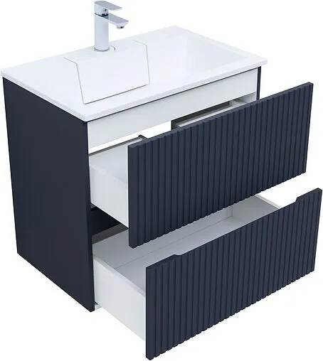 Тумба-умывальник Aquanet Джейн 70 маренго 00313301+