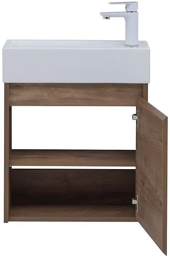 Тумба-умывальник подвесная Aquanet Nova Lite 50 дуб рустикальный 00298855+7045-KL