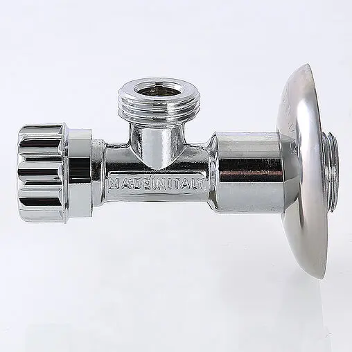 Вентиль регулирующий угловой ½"н x ½"н хром Valtec VT.281.GBC.0404