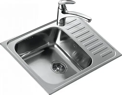 Мойка кухонная Teka Classic 1B ½D нержавеющая сталь микротекстурированная 40109611