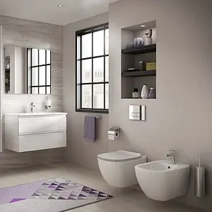 Биде подвесное Ideal Standard Tesi Silk White белый матовый T3552V1, 4