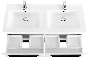 Тумба-умывальник подвесная Cezares Eco 120 Bianco Lucido ECO-1200-4C-SO-2-BL+CZR-1200/480-2-LV-MR-ECO Тумба-умывальник подвесная Cezares Eco 120 Bianco Lucido ECO-1200-4C-SO-2-BL+CZR-1200/480-2-LV-MR-ECO, 4