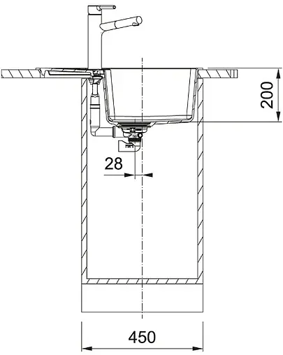 Мойка кухонная Franke Fragranite CNG 61½11-62 оникс 114.0639.682