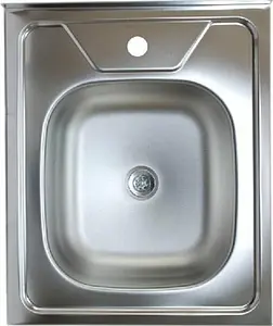 Мойка кухонная Vladiks нержавеющая сталь L-404 Мойка кухонная Vladiks нержавеющая сталь L-404, 1