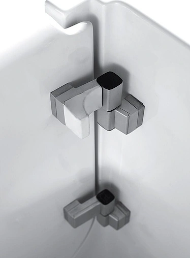 Ванна акриловая с гидромассажем Abber 130x70 L AB9000 B L