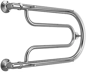 Полотенцесушитель водяной Terminus Фокстрот 1&quot; БШ 320х600 полированная сталь 4620768881022, 1