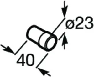 Крючок Roca Superinox полированная сталь 817300002 Крючок Roca Superinox полированная сталь 817300002, 2