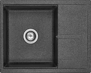 Мойка кухонная Aquaton Делия 60.2 графит 1A718632DE210 Мойка кухонная Aquaton Делия 60.2 графит 1A718632DE210, 1