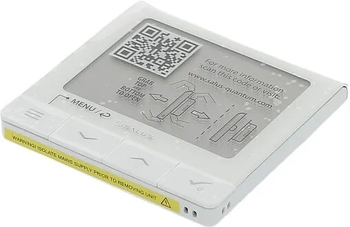 Проводной комнатный терморегулятор ZigBee 230В Salus QANTUM белый SQ610