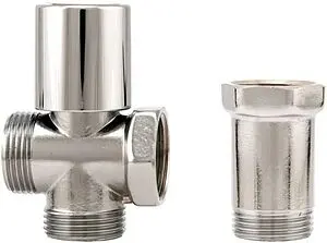 Вентиль регулирующий трехпроходной ¾"н x ¾"н x ¾"в хром Itap 2300034 Вентиль регулирующий трехпроходной ¾"н x ¾"н x ¾"в хром Itap 2300034, 1