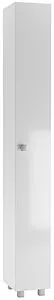 Шкаф-пенал напольный Айсберг Мега 25 белый DM4608P, 1