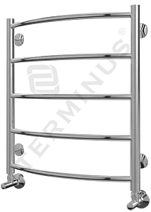 Полотенцесушитель водяной лесенка Terminus Классик П5 500х596 полированная сталь 4670030726247, 2