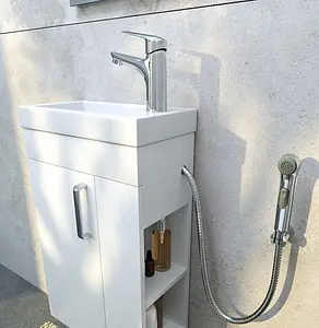 Тумба-умывальник подвесная IDDIS Torr 40 белый TOR40W1i95K Тумба-умывальник подвесная IDDIS Torr 40 белый TOR40W1i95K, 4