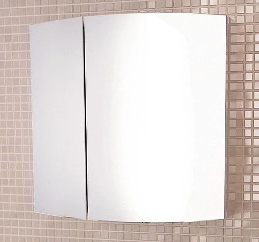 Шкаф-зеркало Comforty Лаура 60-2 белый 00003119850CF