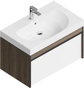 Тумба-умывальник подвесная Kerama Marazzi Modula 80 арабика MO.80.1+1\AR+r Тумба-умывальник подвесная Kerama Marazzi Modula 80 арабика MO.80.1+1\AR+r, 1